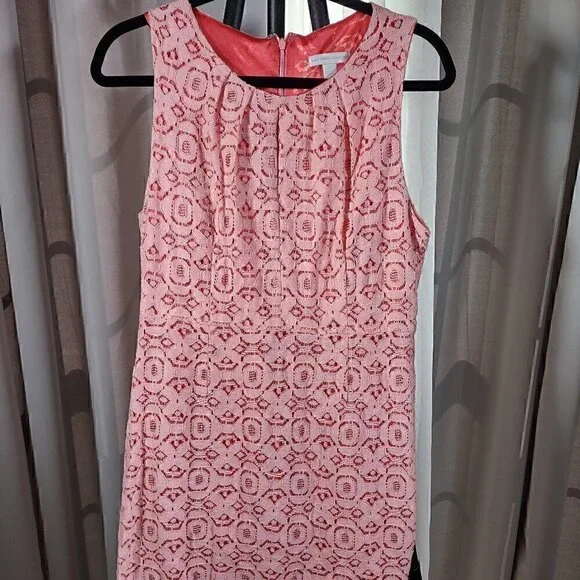 New York & Company Pink Lace Dress NY&Co - Picture 1 of 14